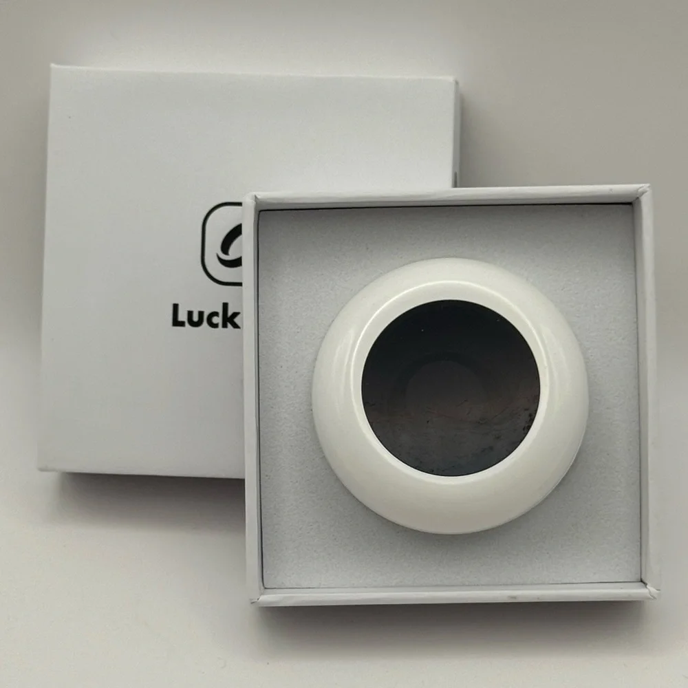 Luck Ring Smart Ring- Black Size 9 or 11